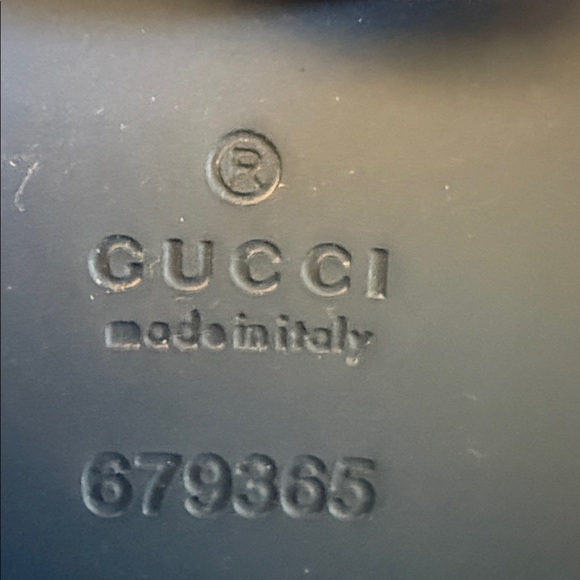 Gucci Blue Rubber Bag - Picture 3 of 5